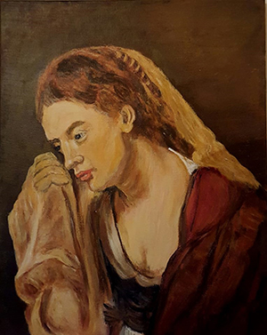 weeping woman rembrandt mcgarvey jim study