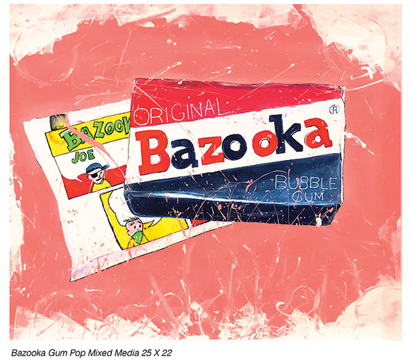 Bazooka Gum Drop by LuAnn Thompson